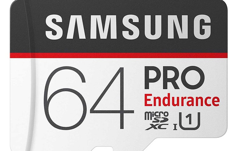 Samsung PRO Endurance 64GB 100MB/s (U1) MicroSDXC Memory Card with Adapter (MB-MJ64GA/AM)