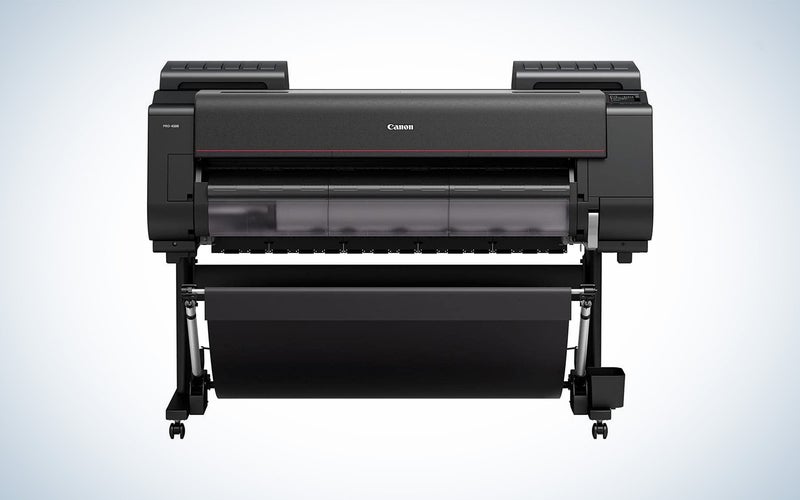The Canon imagePROGRAF Pro-4100 is the best photo printer for professionals.
