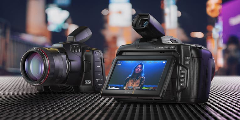 The new Blackmagic Design 6K Pro camera has a huge, tilting screen for easier composition The new Blackmagic Design 6K Pro camera has a huge, tilting screen for easier composition