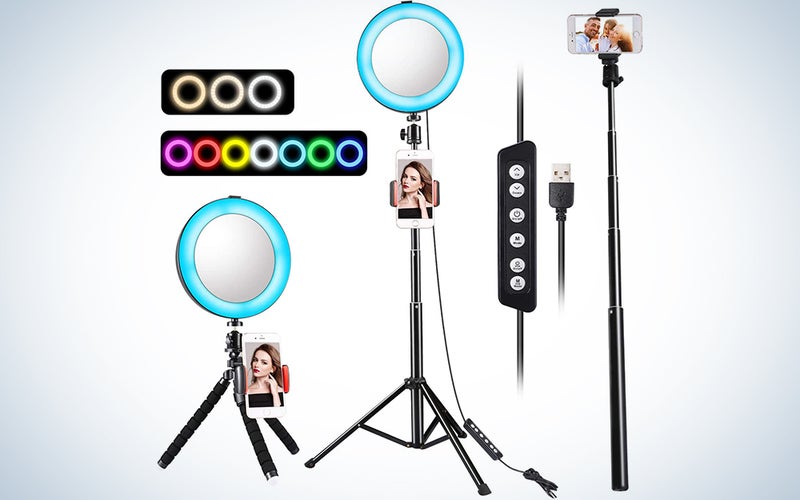 GLANDU 8â³ RGB Ring Light
