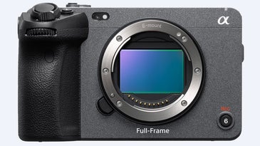 Sony FX3 cinema camera front without a lens