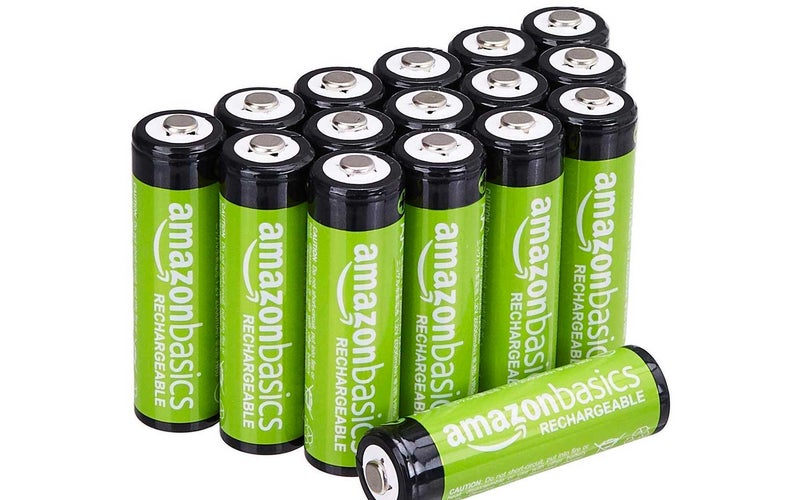 Amazon Basics 16-Pack AA Rechargeable Batteries, 2000 mAh, Pre-charged