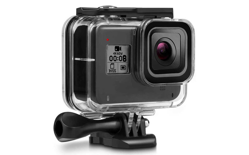 Deyard 60M Waterproof Case for GoPro Hero 8 Black Underwater Waterproof Protective Housing Case for GoPro Action Camera with Quick Release Mount and Thumbscrew