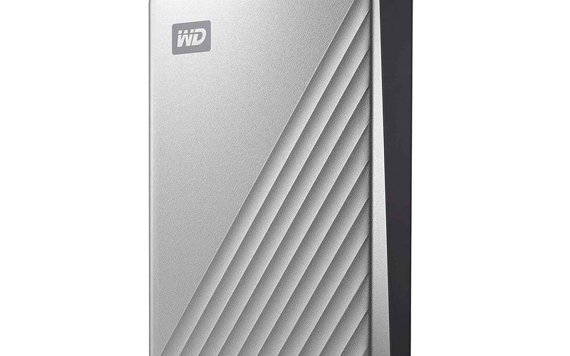 WD 4TB My Passport Ultra for Mac Silver Portable External Hard Drive