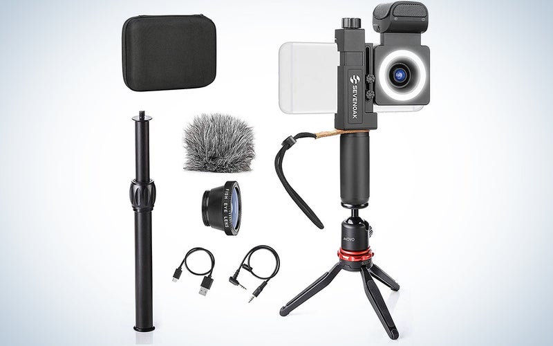 Movo SmartCine Smartphone Video Kit Tripod Bundle