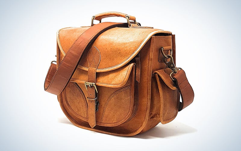 brown leather bag for Mother's Day