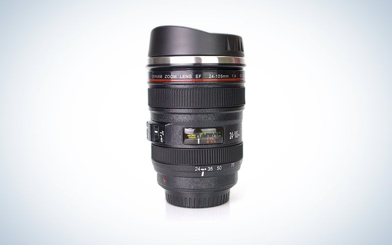 camera lens coffee mug is a great Mother's Day gift
