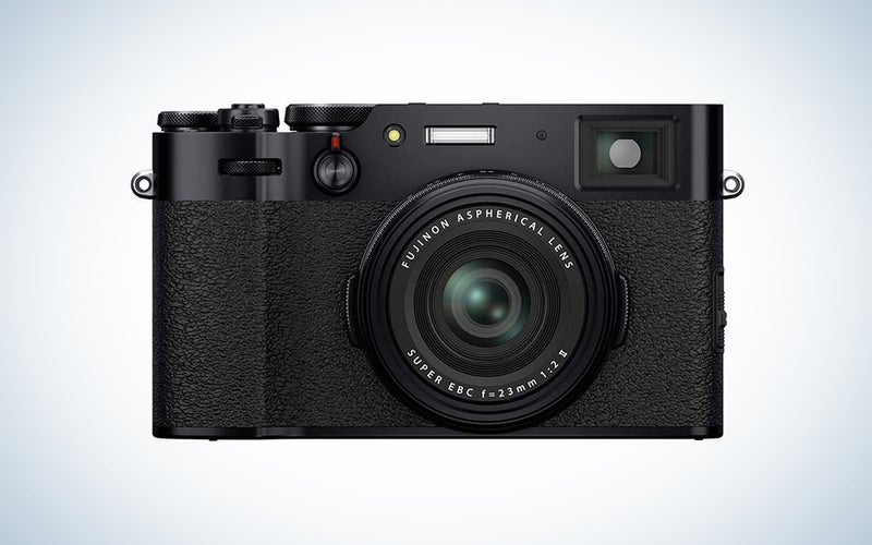 fujifilm black camera is a great Mother's Day gift