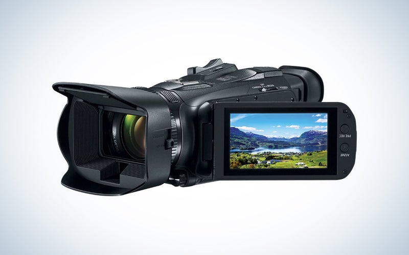 canon beginner video camcorder
