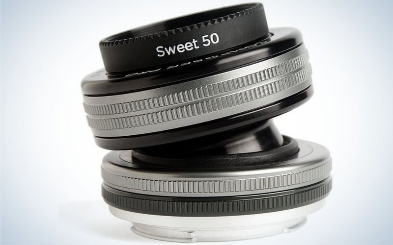 Sweet 50 black ang grey rounded lens.
