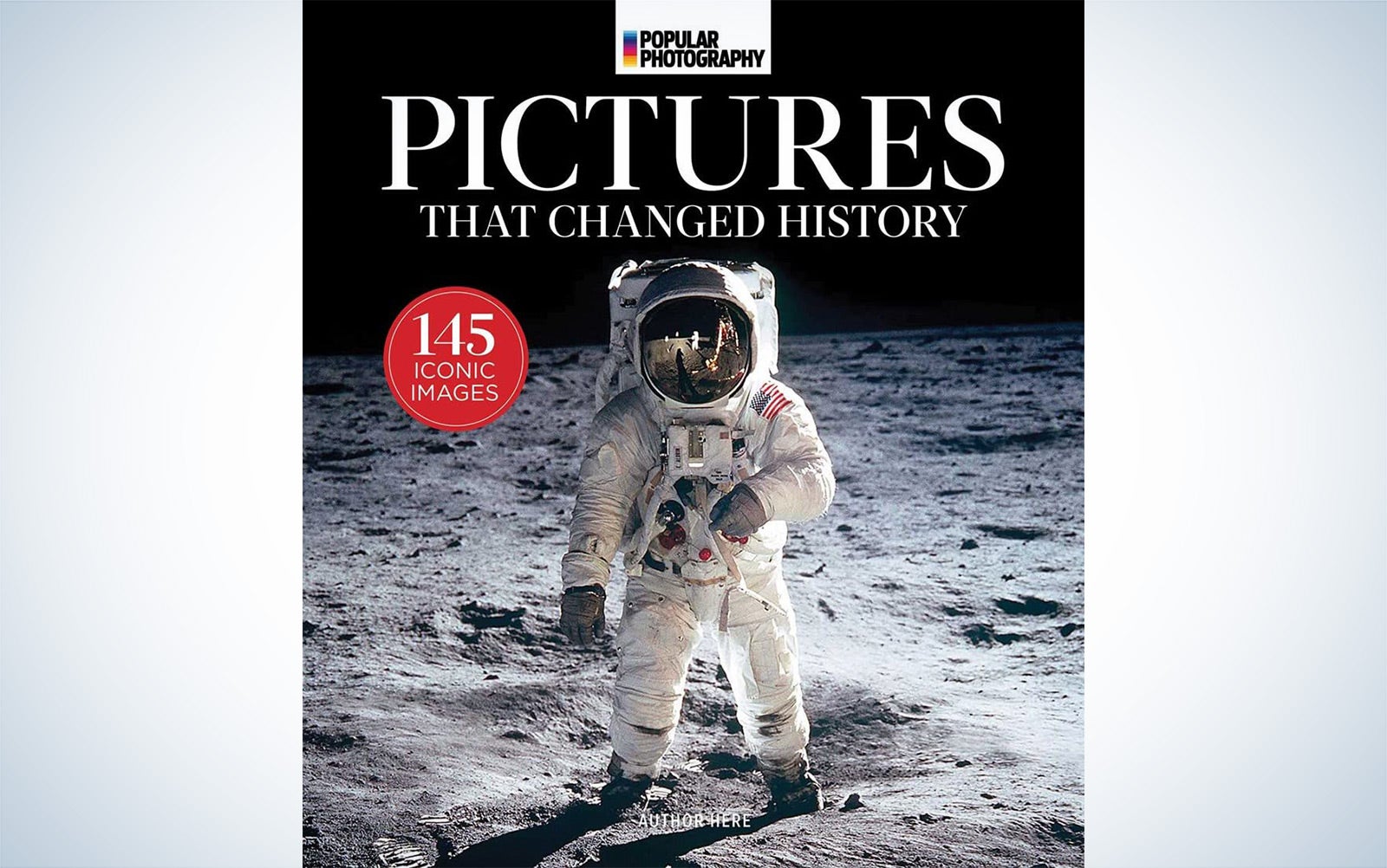 The cover of a photography book titled Popular Photography: The World’s Most Iconic Photographs