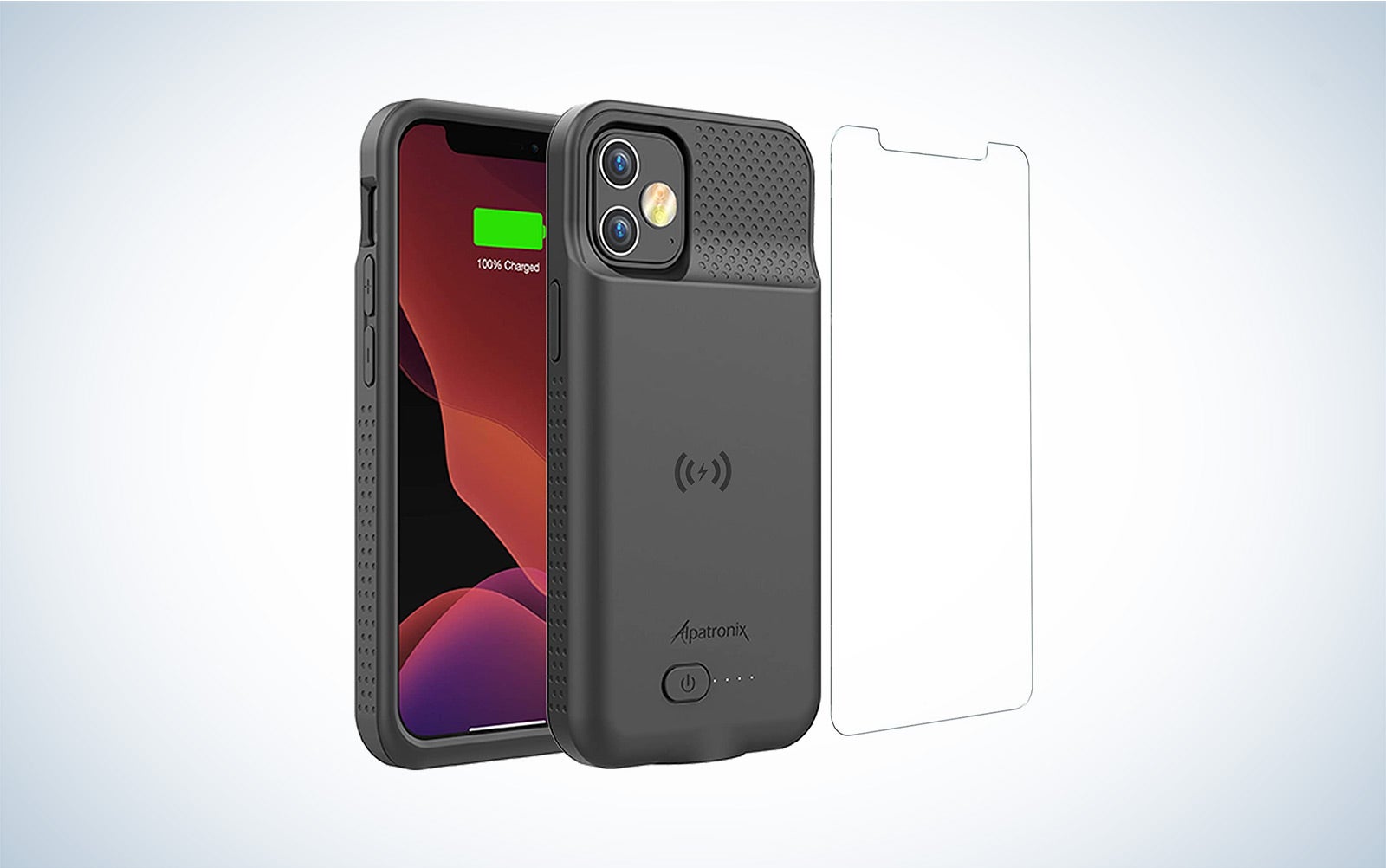 The Alpatronix Store Battery Case is the best charging phone case.