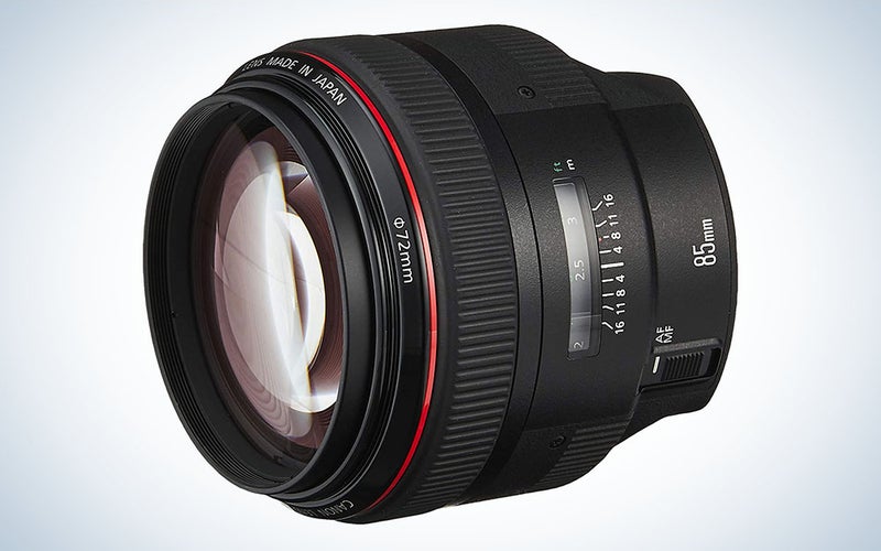 The Canon EF 85mm f/1.2L II USM is the best portrait lens.