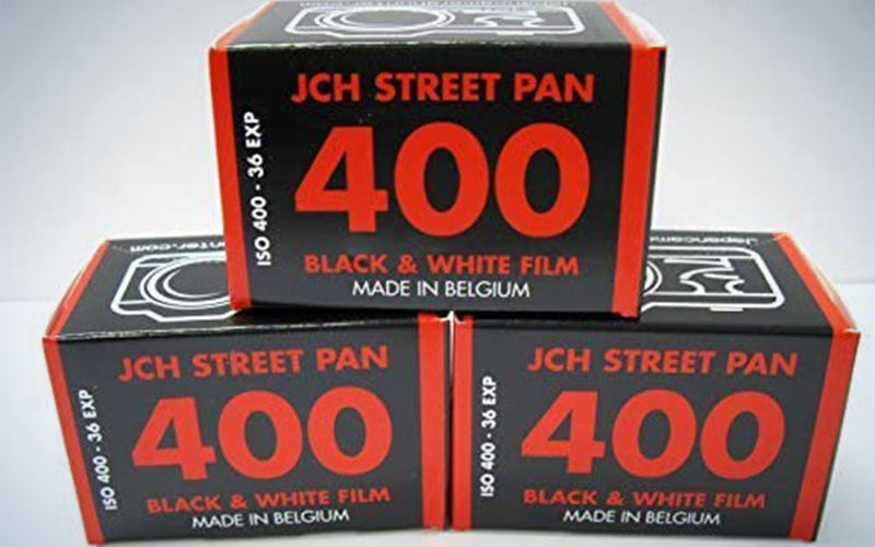 JCH Street Pan ISO 400 filme preto e branco