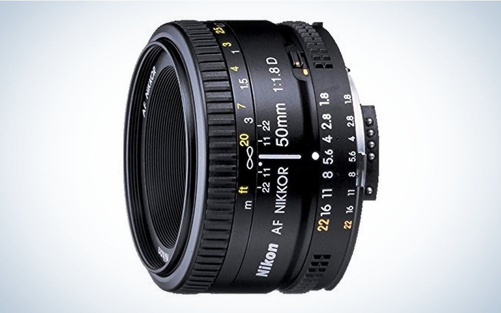 The Nikon 50mm f/1.8D is the best bargain lens.
