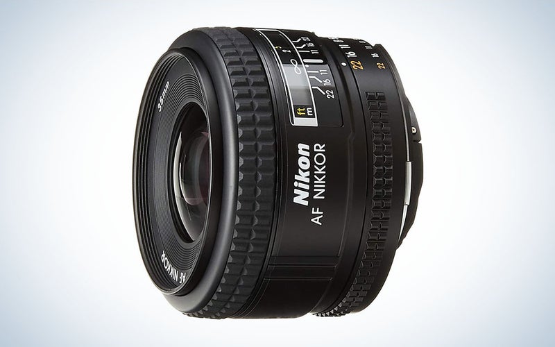The Nikon AF NIKKOR 35mm f/2D is the best lens for street photography.