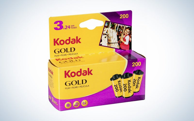 kodak gold color film roll