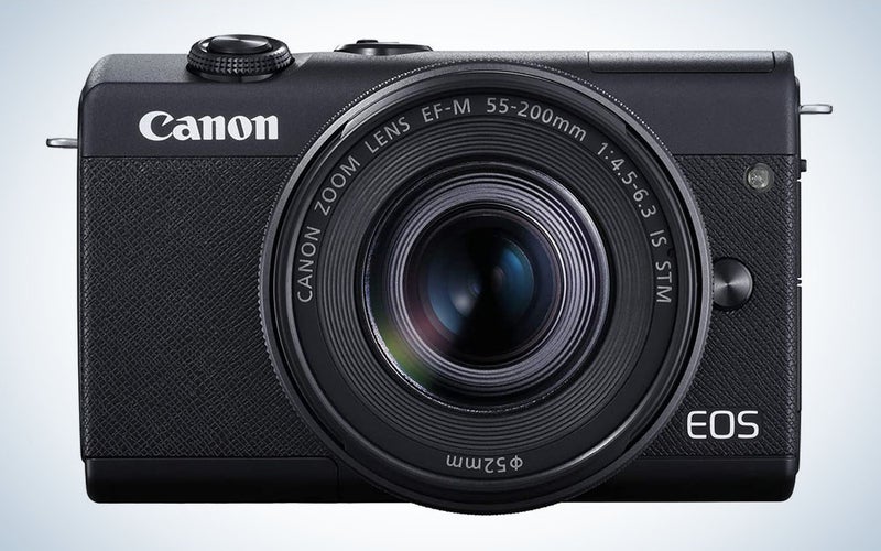 The Canon EOS M200 is the best camera for beginners.