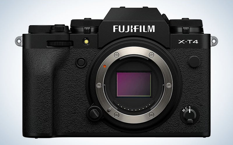 The Fujifilm X-T4 Mirrorless Camera is the best mirrorless Fujifilm camera.