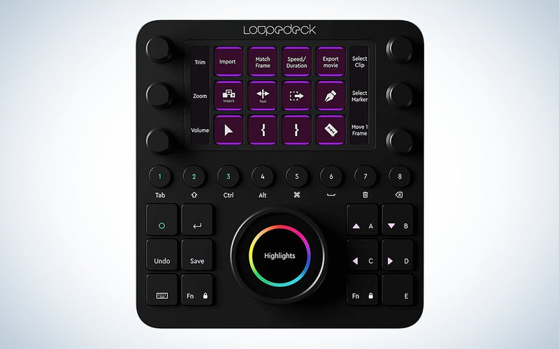 The Loupedeck Creative Tool is the best photo editing console.