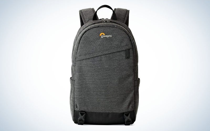 The Lowepro m-Trekker is the best camera backpack for travel.