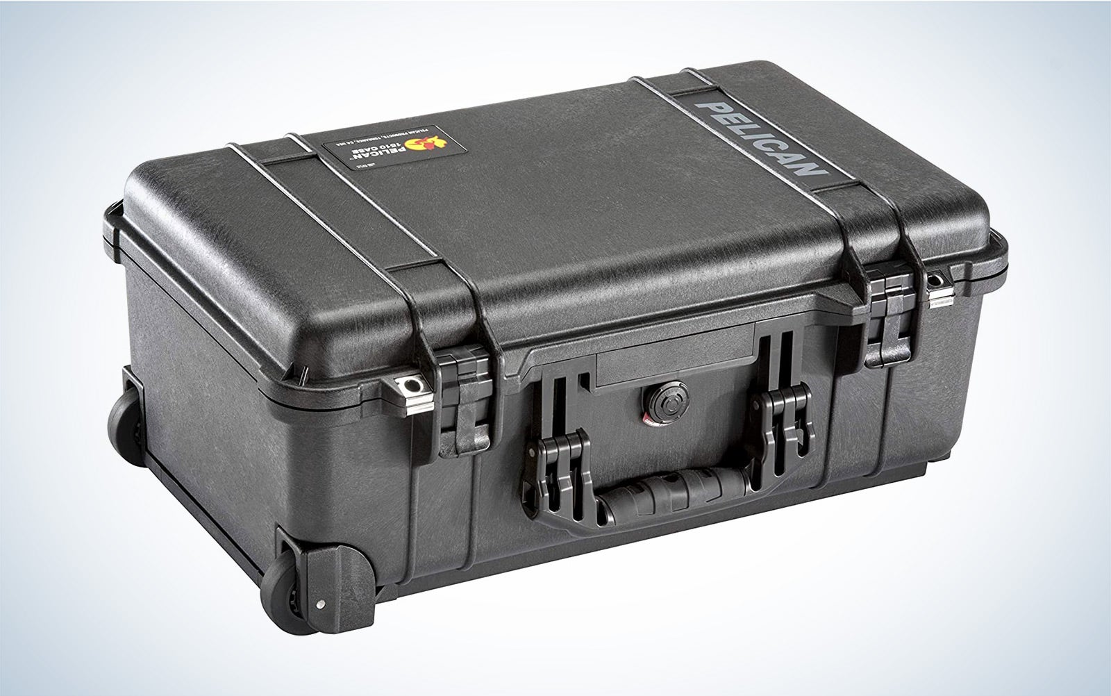The Pelican 1510 Carry-On Camera Bag is the best waterproof hard case for camera gear.