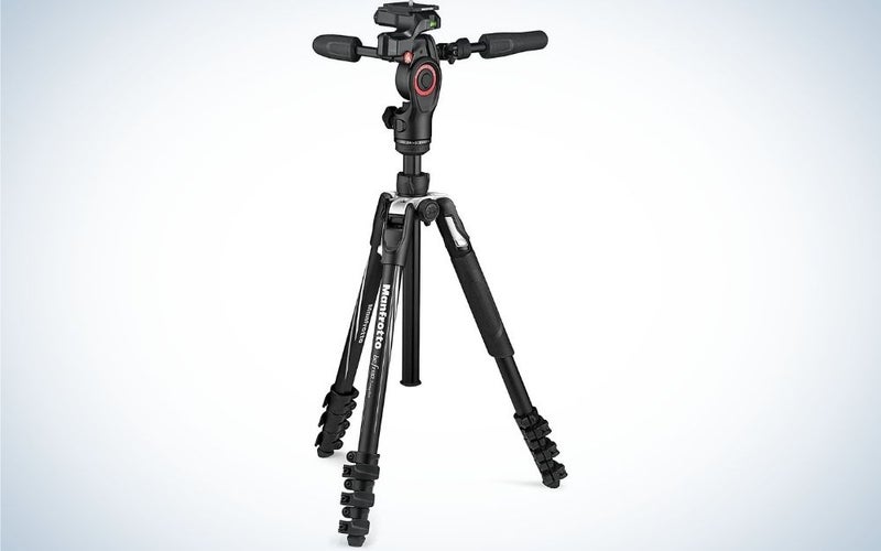 The Manfrotto Befree Camera Tripod Kit is the best gift for shooters on the go.
