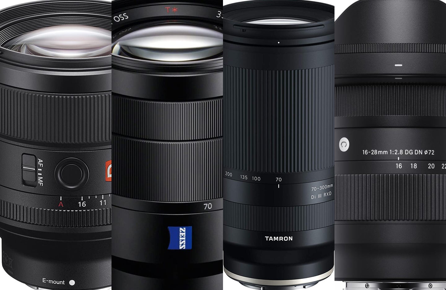 Portrait lenses for Sony