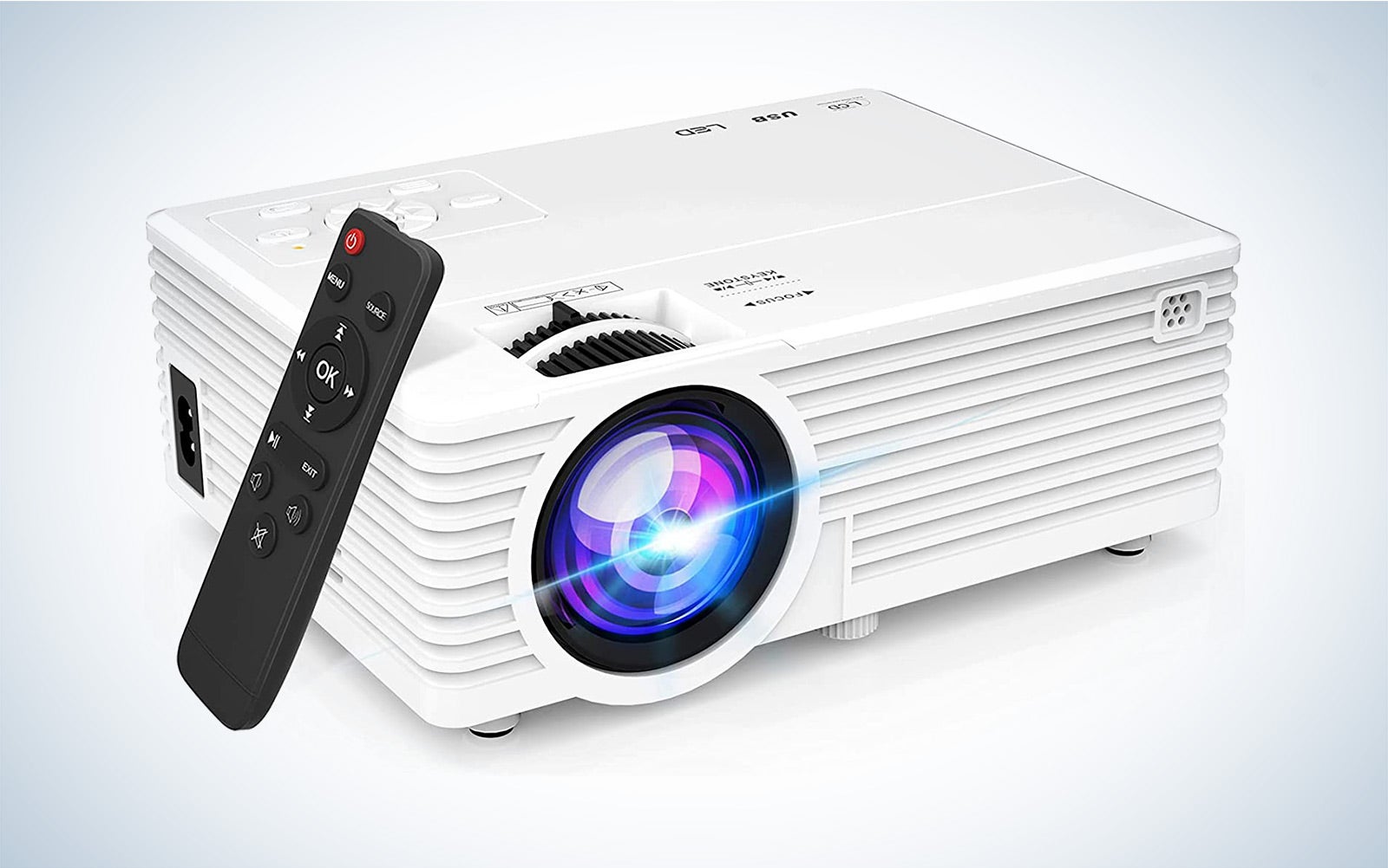 The Jinou Mini Projector is the best budget projector.