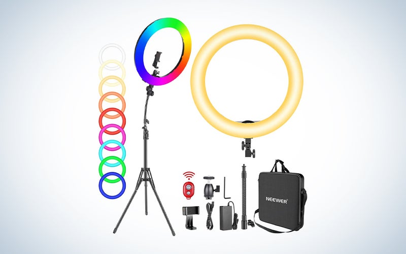 neewer ring light deal