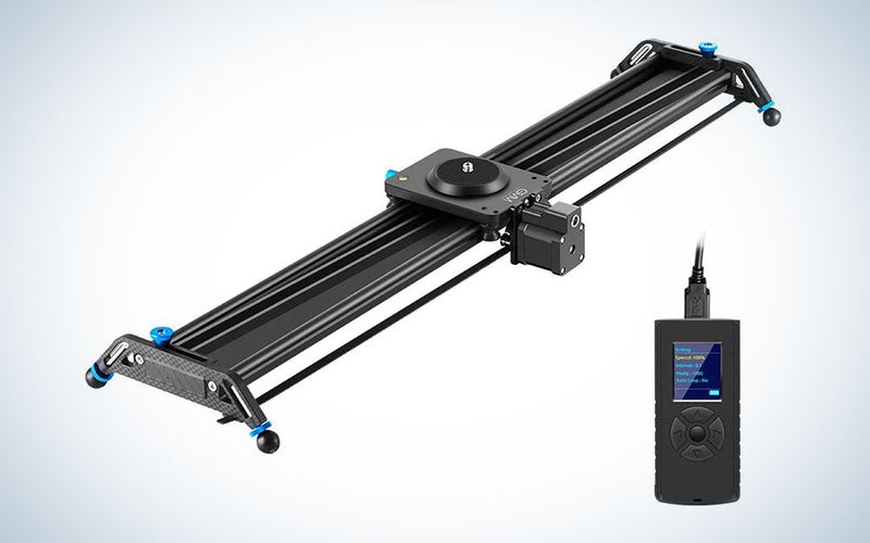 The GVM Motorized Camera Slider is the Best way to make your movies look more professional.