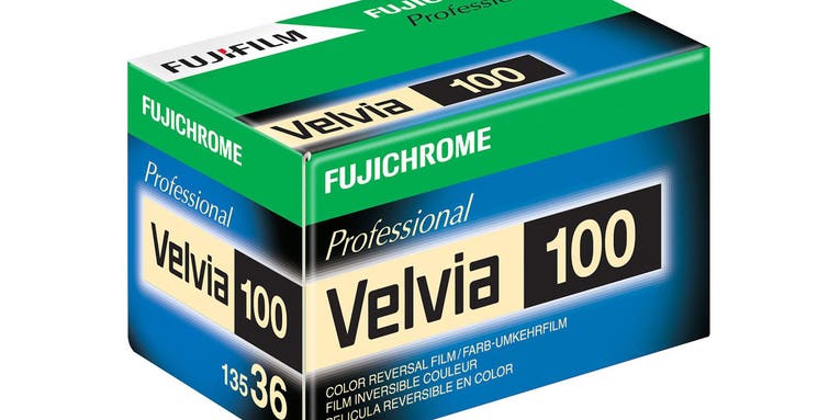 New US environmental regulations killed Fujifilm Velvia 100 slide film
