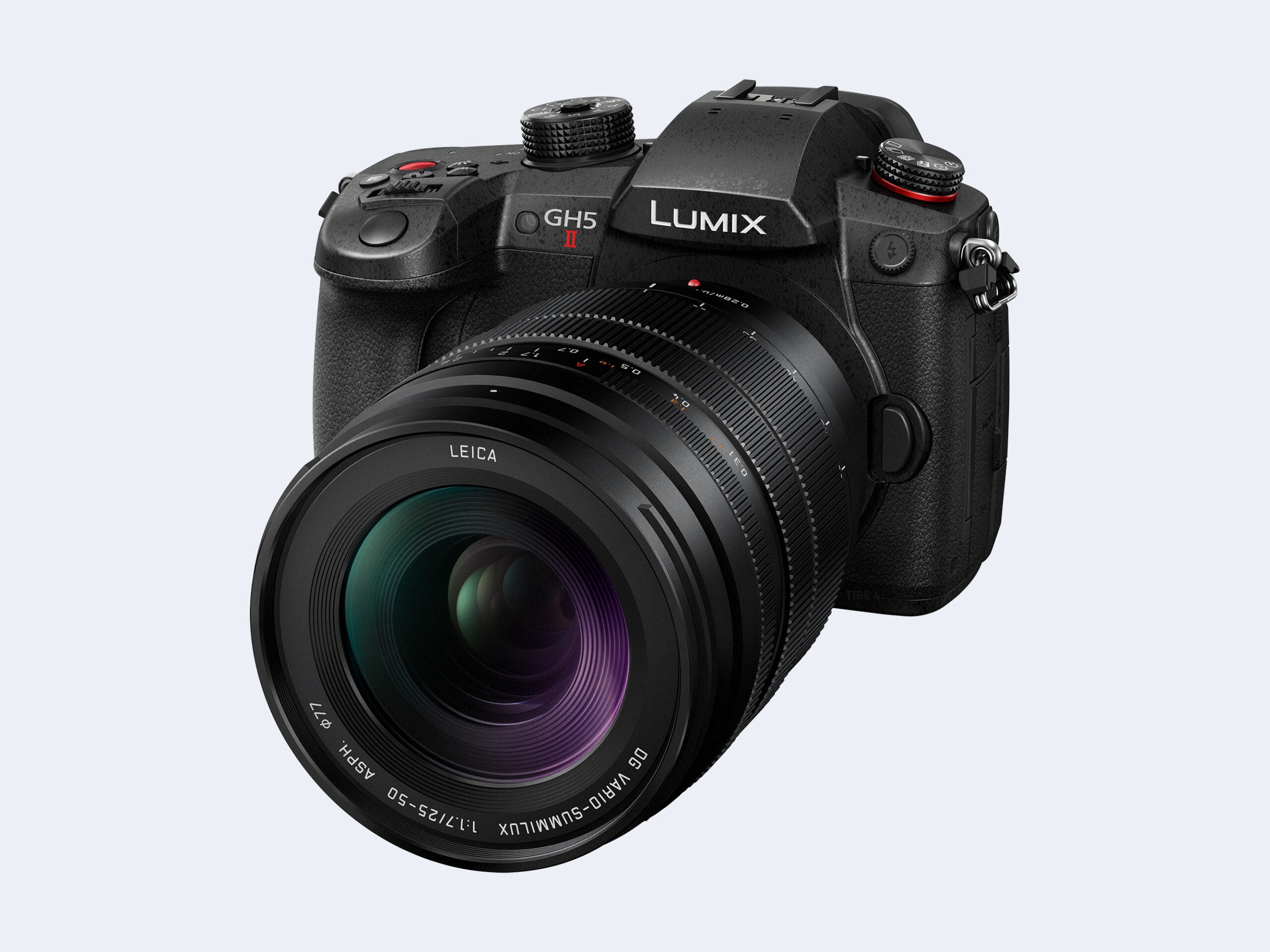 The Panasonic Lumix Leica DV Vario-Summilux 25-50mm f/1.7 ASPH on a GH5 II