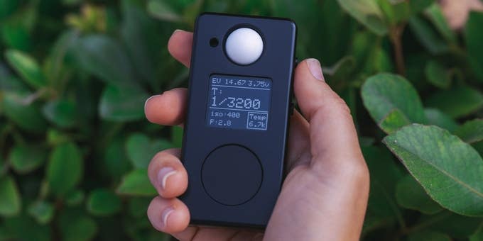 The Negative Supply LM1 light meter fits in a film photographer’s pocket