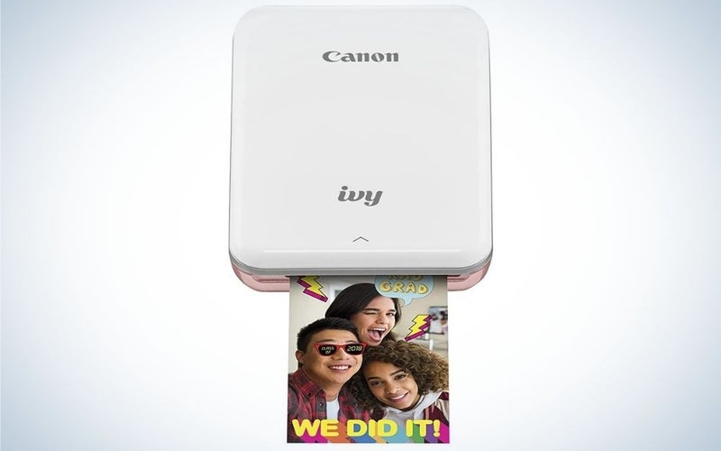 The Canon IVY Mini Photo Printer for Smartphones is our pick for best portable printer for teens.