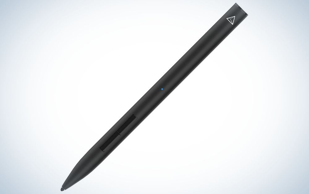 עיפרון חרט דיגיטלי שחור לאייפד עם דחיית כף יד