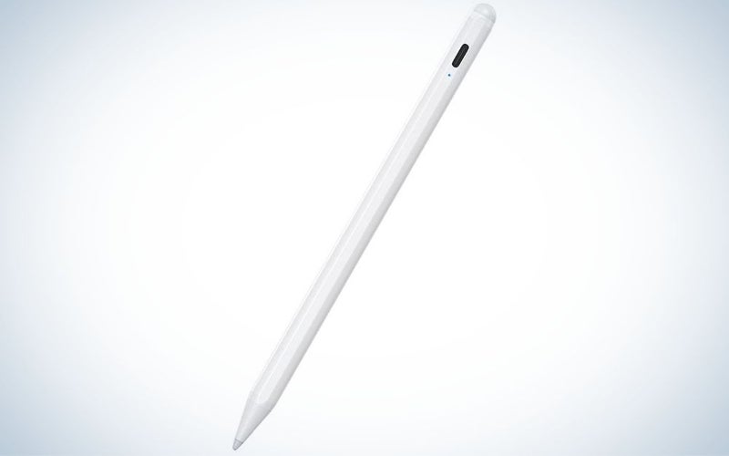 White stylus pen for iPad with palm rejection