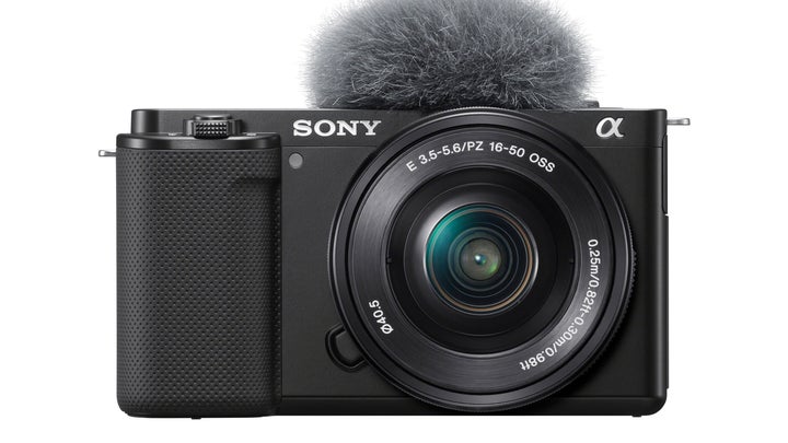 Sony ZV-E10 camera front