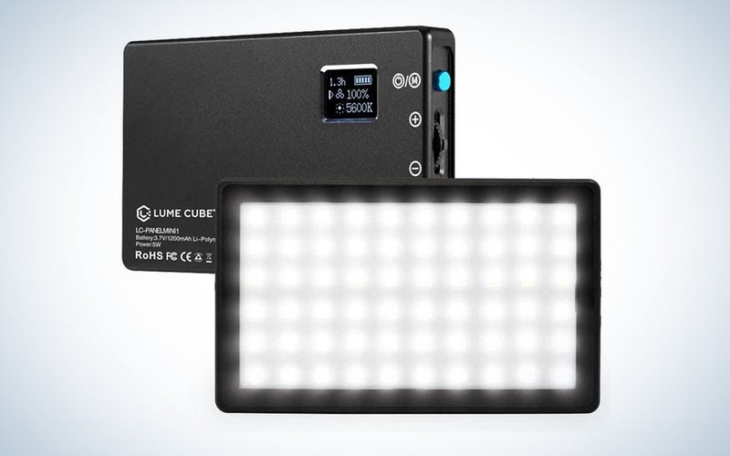 lume cube is the best led light panel.
