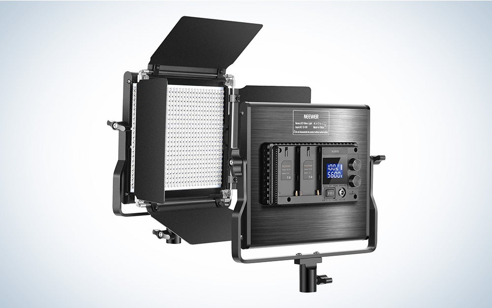 Bicolour Video Lights LED Lighting Panel Dimmable Film Interview Professional 