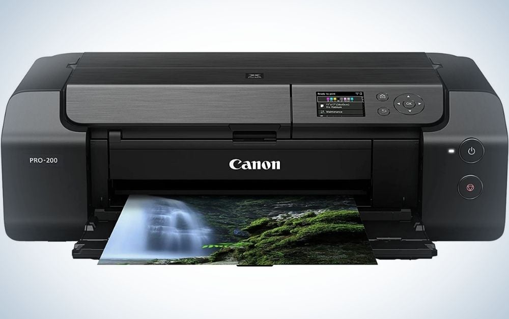 The Canon PIXMA Pro-200 is the best Canon printer for photos.