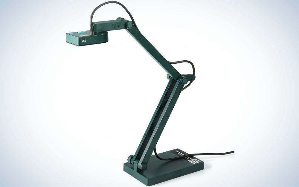 The IPEVO Ultra-High Def is the best Document Camera that provides dim-light performance.