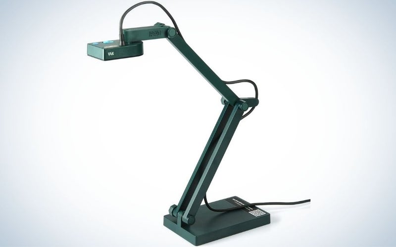 The IPEVO Ultra-High Def is the best Document Camera that provides dim-light performance.