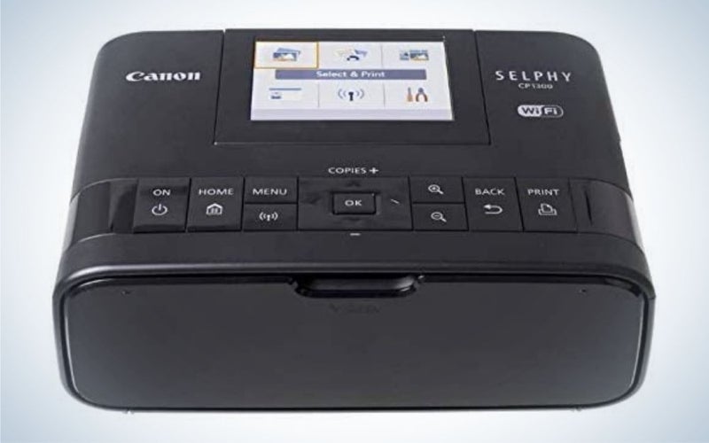 The Canon Selphy CP1300 Compact Photo Printer is the best portable printer.