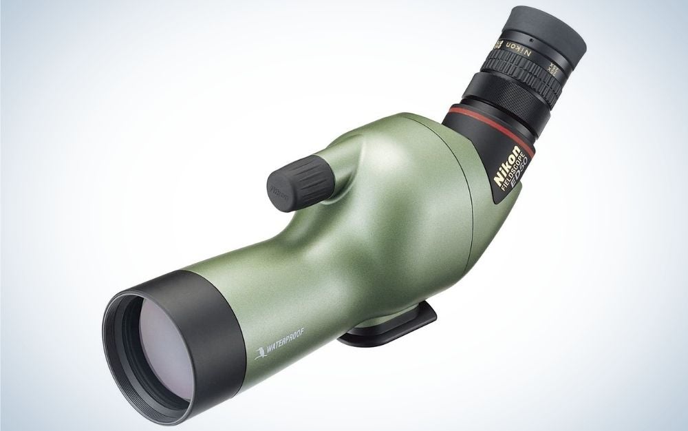 The Nikon Fieldscope ED50 is the best spotting scope for photographers.