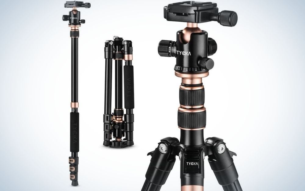 The TYCKA Rangers Travel Tripod is the best tripod for beginners.