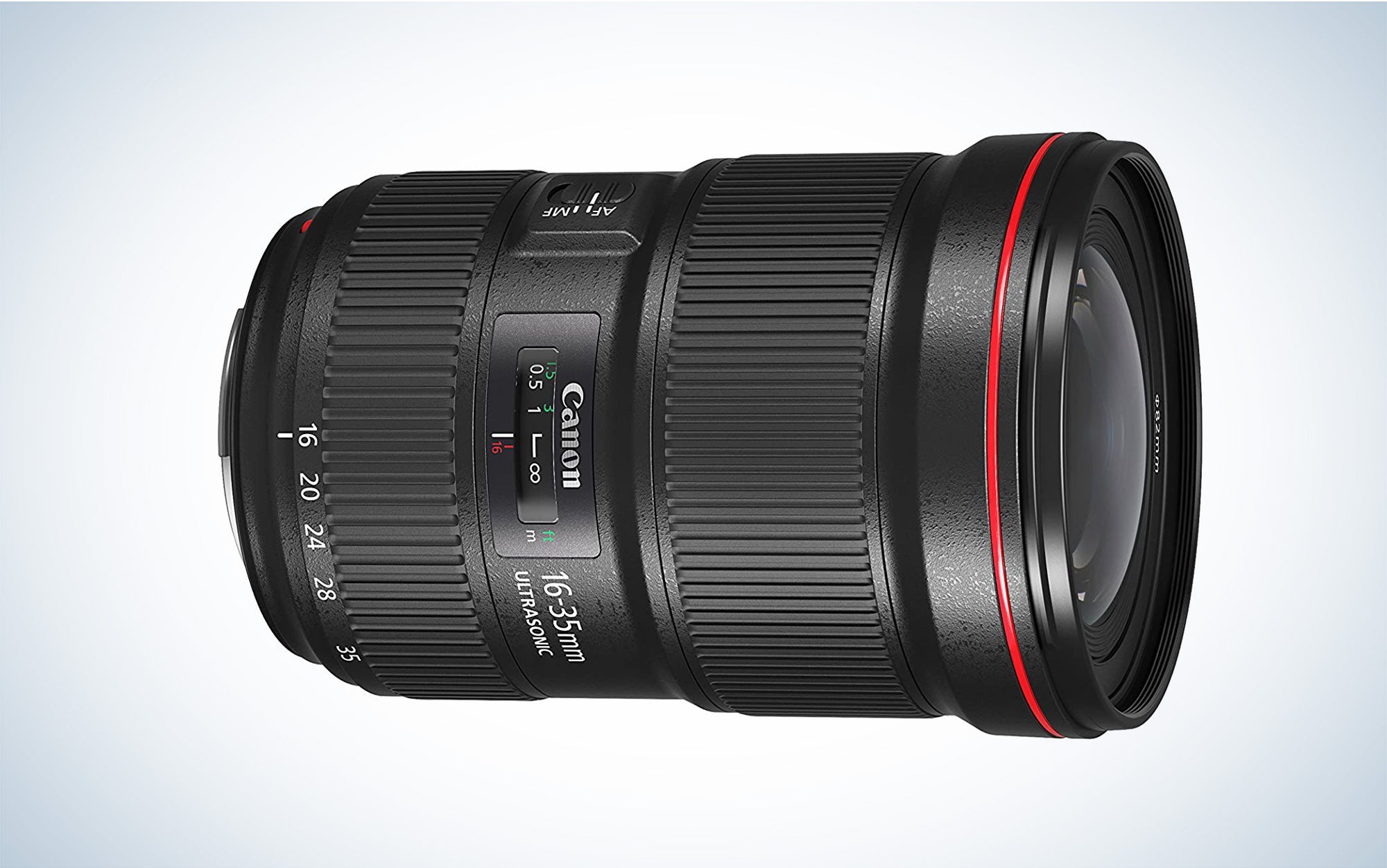 Canon 16-35mm zoom lens is the best wide angle lens.