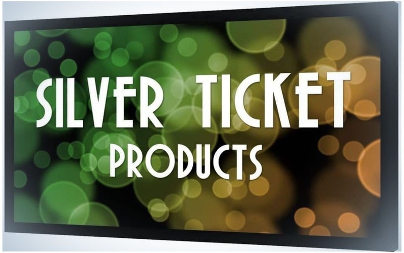 Silver Ticketâs STR Series 6 Piece Home Theater Fixed Frame is the best projector screen for home theater hosts.