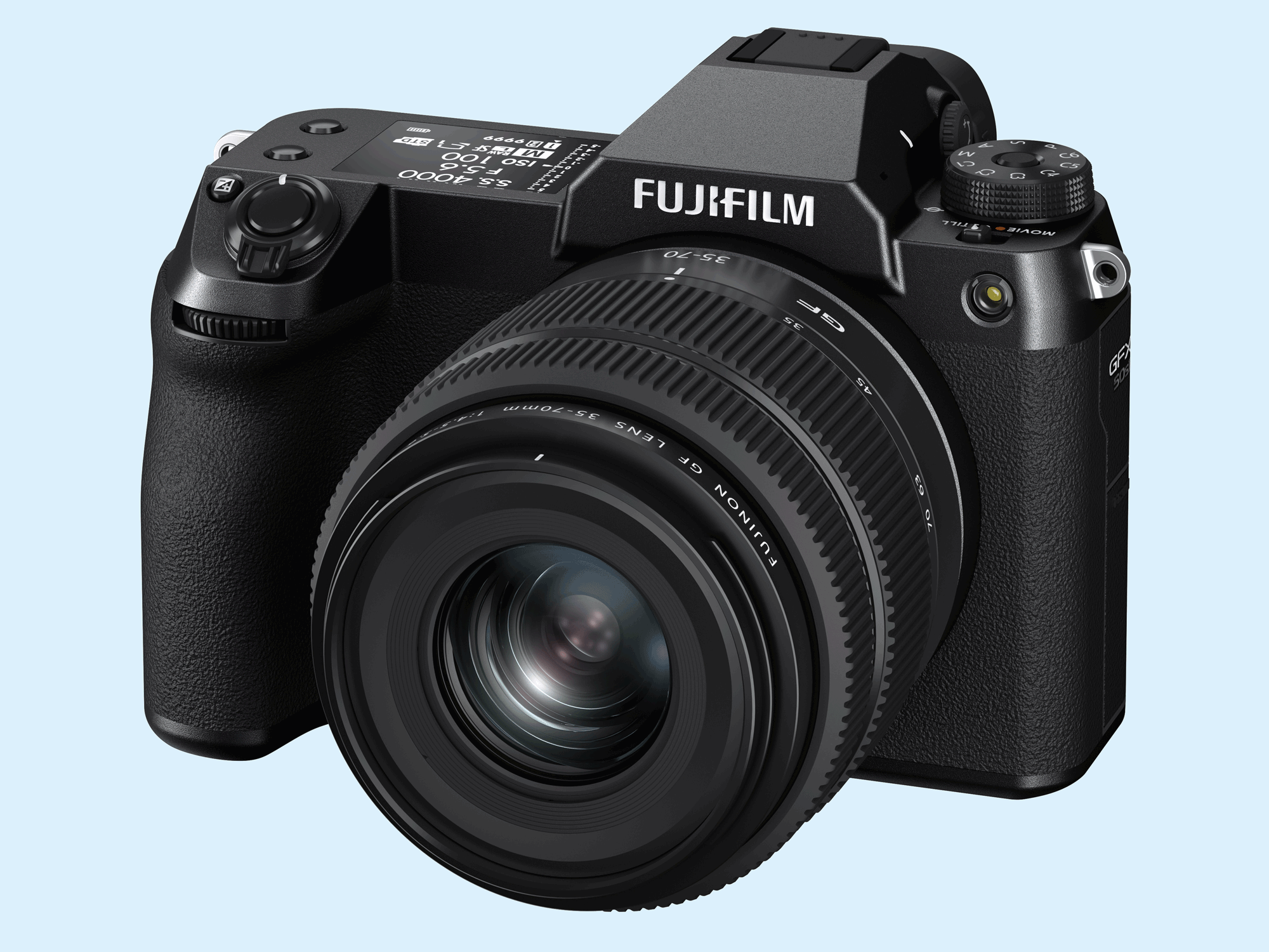 Fujifilm GFX 50S II with lens