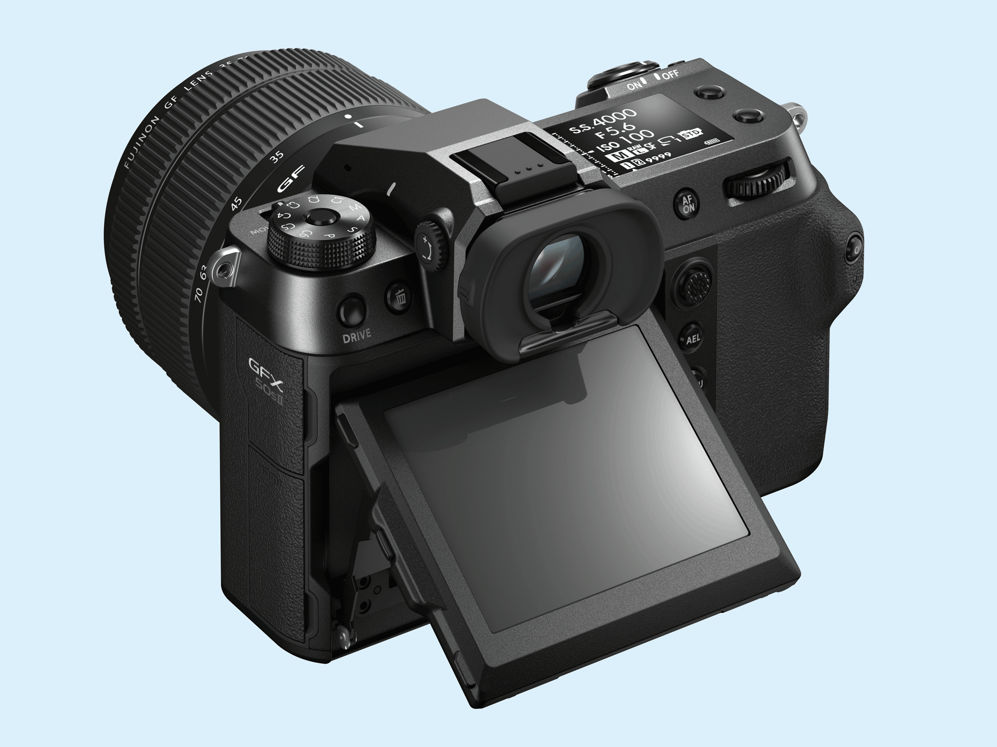 Fujifilm GFX 50S II back